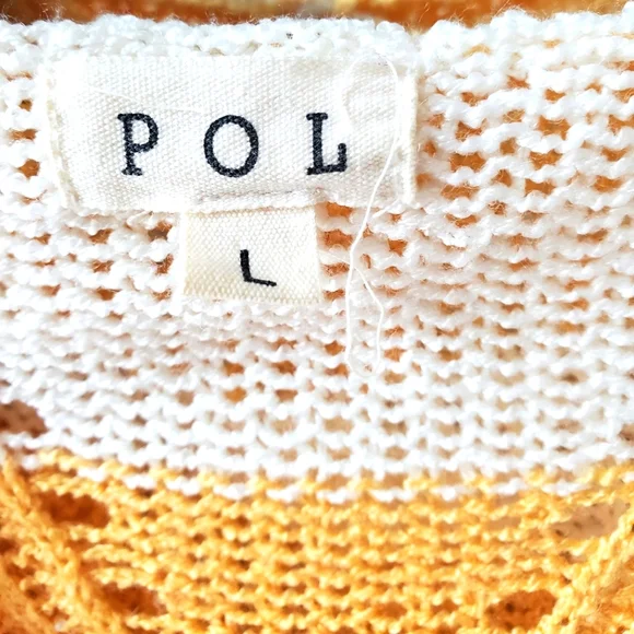 POL Loose Knit Pullover Hoodie Sweater - Picture 3 of 5